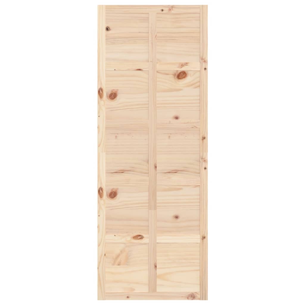 Porta del Granaio 80x1,8x214 cm in Legno Massello di Pino