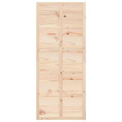 Porta del Granaio 90x1,8x214 cm in Legno Massello di Pino