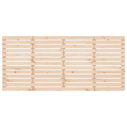 Testiera da Parete 206x3x91,5 cm in Legno Massello di Pino