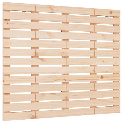 Testiera da Parete 96x3x91,5 cm in Legno Massello di Pino