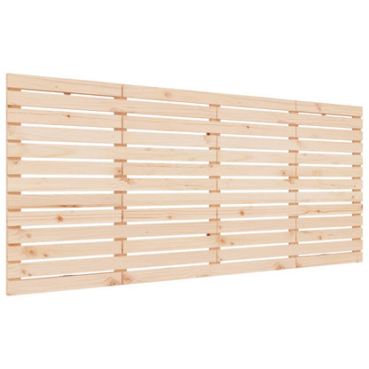 Testiera da Parete 166x3x91,5 cm in Legno Massello di Pino