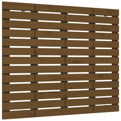 Testiera da Parete Ambra 141x3x91,5cm in Legno Massello di Pino