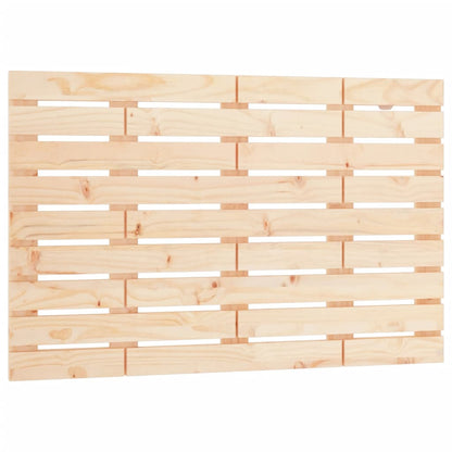 Testiera da Parete 106x3x63 cm in Legno Massello di Pino