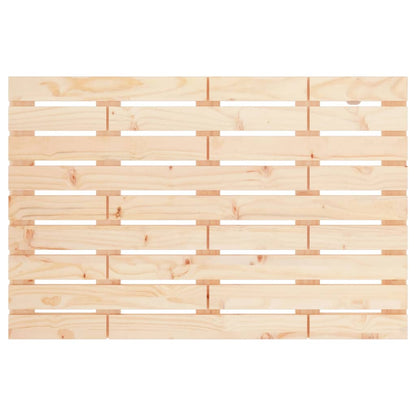 Testiera da Parete 96x3x63 cm in Legno Massello di Pino