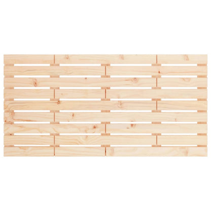 Testiera da Parete 146x3x63 cm in Legno Massello di Pino