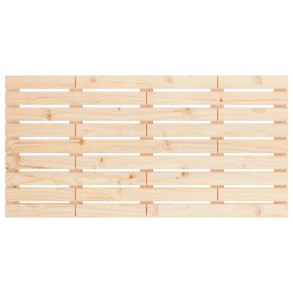 Testiera da Parete 156x3x63 cm in Legno Massello di Pino