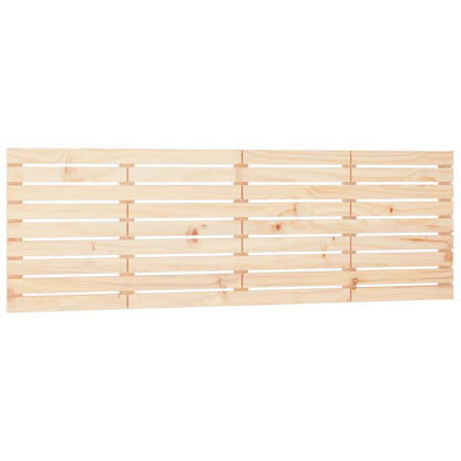 Testiera da Parete 166x3x63 cm in Legno Massello di Pino