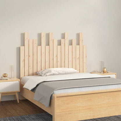 Testiera da Parete 108x3x80 cm in Legno Massello di Pino