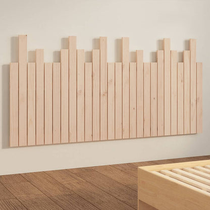 Testiera da Parete 166x3x80 cm in Legno Massello di Pino