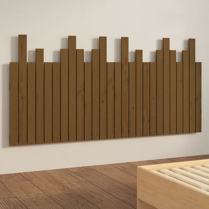Testiera da Parete Ambra 166x3x80 cm in Legno Massello di Pino