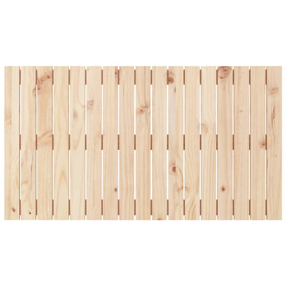 Testiera da Parete 108x3x60 cm in Legno Massello di Pino