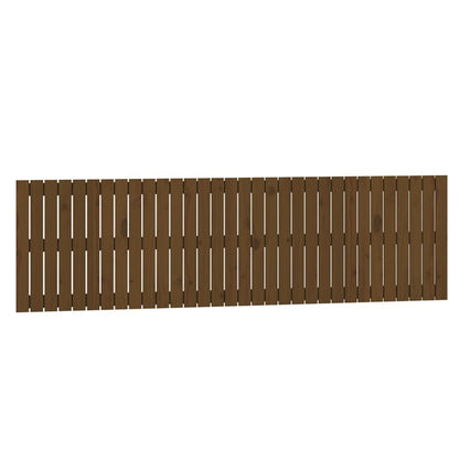 Testiera da Parete Ambra 204x3x60 cm in Legno Massello di Pino