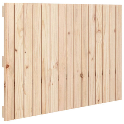 Testiera da Parete 95,5x3x60 cm in Legno Massello di Pino