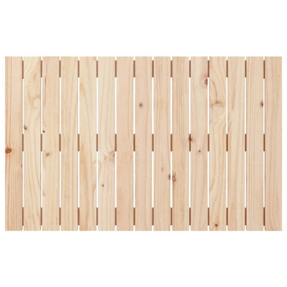 Testiera da Parete 95,5x3x60 cm in Legno Massello di Pino