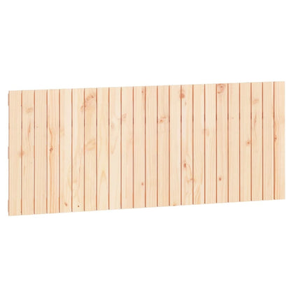 Testiera da Parete 147x3x60 cm in Legno Massello di Pino