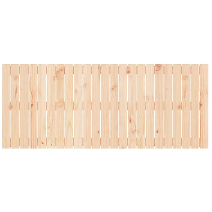 Testiera da Parete 147x3x60 cm in Legno Massello di Pino
