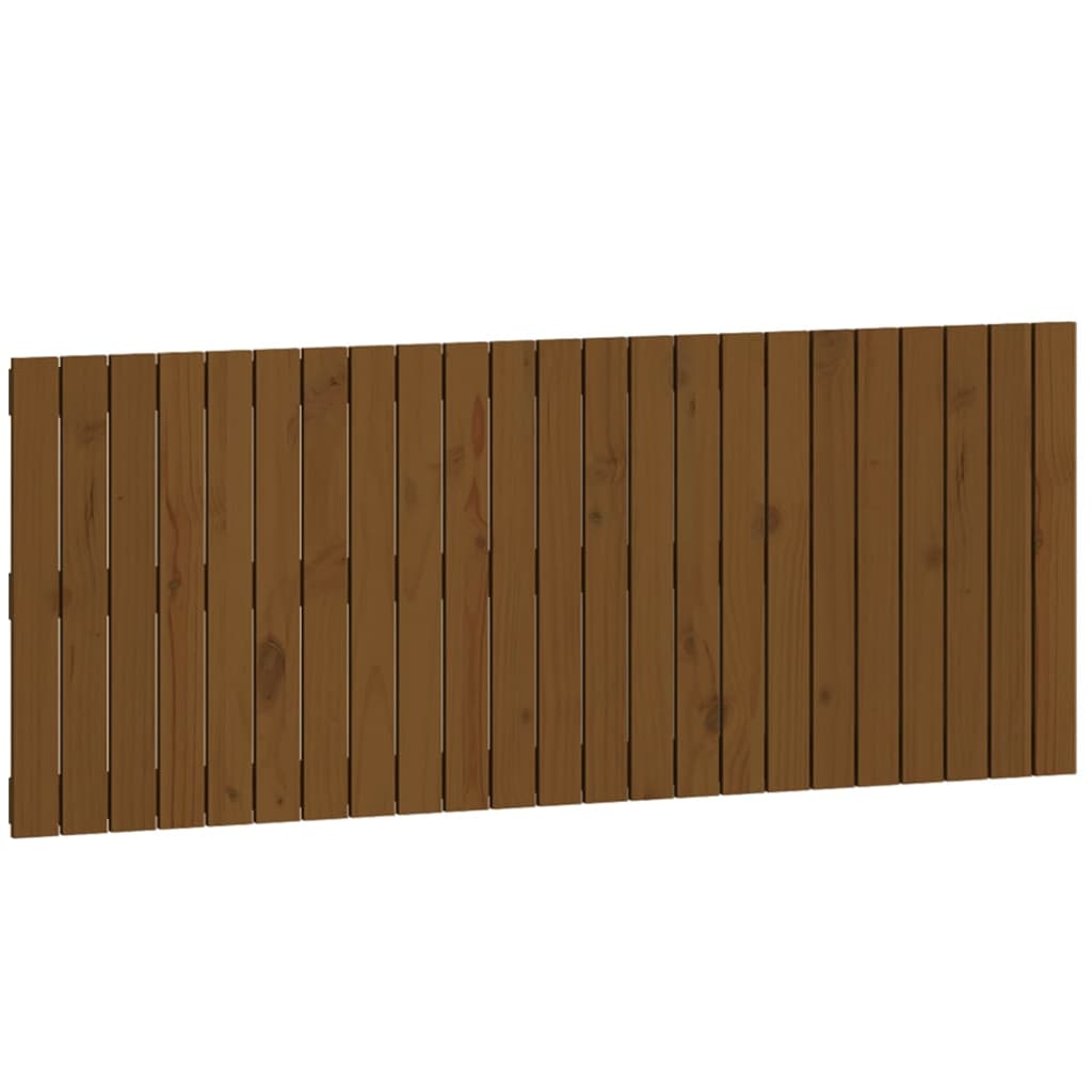 Testiera da Parete Ambra 147x3x60 cm in Legno Massello di Pino