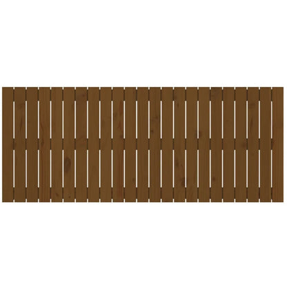 Testiera da Parete Ambra 147x3x60 cm in Legno Massello di Pino