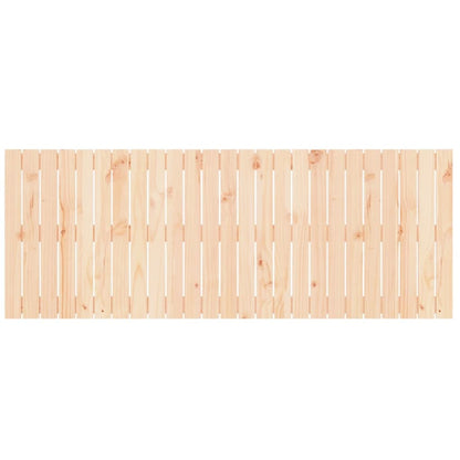 Testiera da Parete 159,5x3x60 cm in Legno Massello di Pino