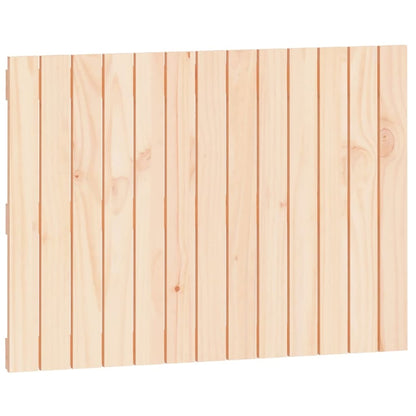 Testiera da Parete 82,5x3x60 cm in Legno Massello di Pino
