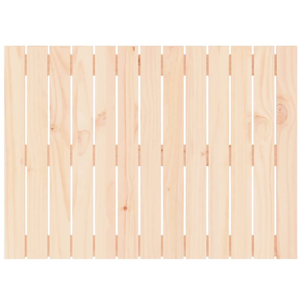 Testiera da Parete 82,5x3x60 cm in Legno Massello di Pino