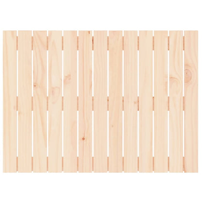 Testiera da Parete 82,5x3x60 cm in Legno Massello di Pino