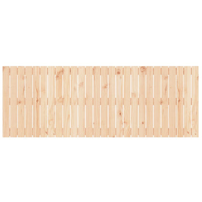 Testiera da Parete 166x3x60 cm in Legno Massello di Pino