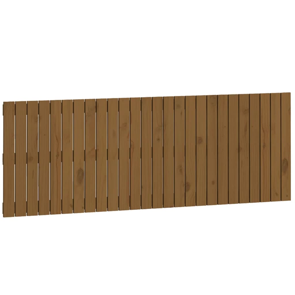 Testiera da Parete Ambra 166x3x60 cm in Legno Massello di Pino