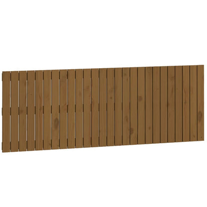 Testiera da Parete Ambra 166x3x60 cm in Legno Massello di Pino