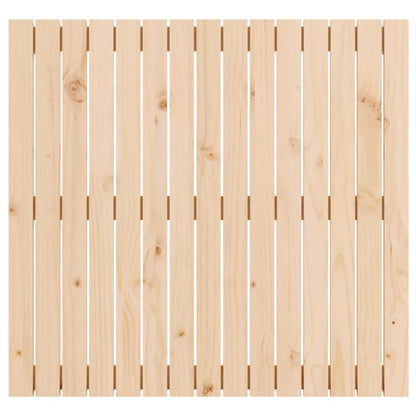 Testiera da Parete 95,5x3x90 cm in Legno Massello di Pino