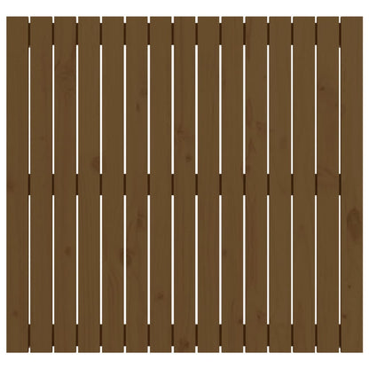 Testiera da Parete Ambra 95,5x3x90 cm in Legno Massello di Pino