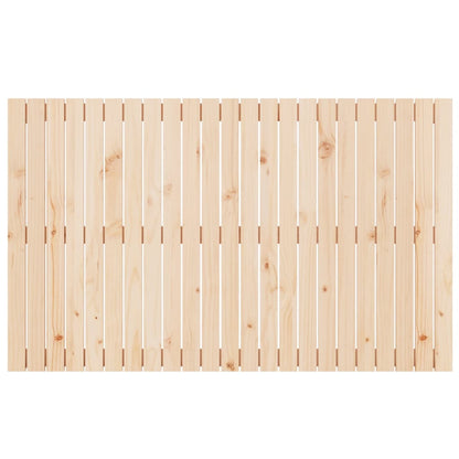 Testiera da Parete 147x3x90 cm in Legno Massello di Pino