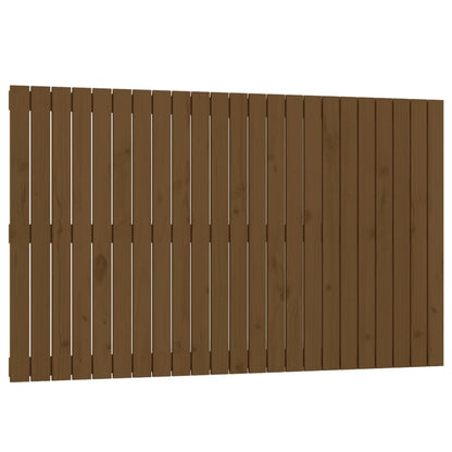 Testiera da Parete Ambra 147x3x90 cm in Legno Massello di Pino