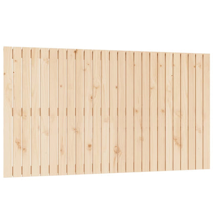 Testiera da Parete 159,5x3x90 cm in Legno Massello di Pino