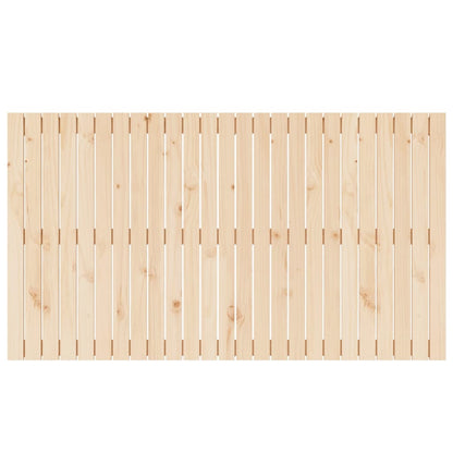 Testiera da Parete 159,5x3x90 cm in Legno Massello di Pino