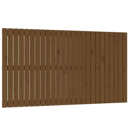 Testiera da Parete Ambra 159,5x3x90cm in Legno Massello di Pino