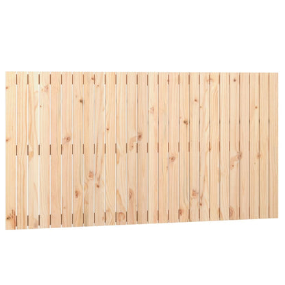 Testiera da Parete 166x3x90 cm in Legno Massello di Pino