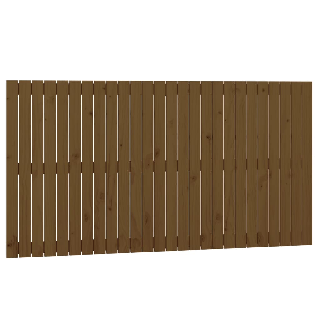 Testiera da Parete Ambra 166x3x90 cm in Legno Massello di Pino