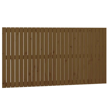 Testiera da Parete Ambra 166x3x90 cm in Legno Massello di Pino