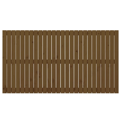 Testiera da Parete Ambra 166x3x90 cm in Legno Massello di Pino