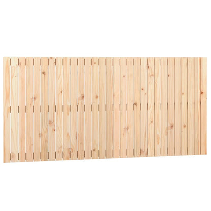 Testiera da Parete 185x3x90 cm in Legno Massello di Pino