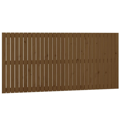 Testiera da Parete Ambra 185x3x90 cm in Legno Massello di Pino