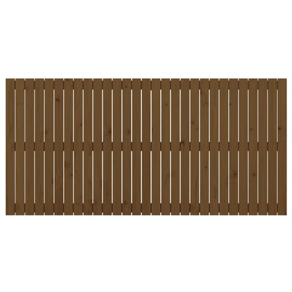Testiera da Parete Ambra 185x3x90 cm in Legno Massello di Pino