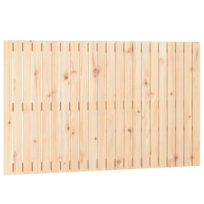 Testiera da Parete 140x3x90 cm in Legno Massello di Pino