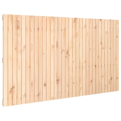 Testiera da Parete 204x3x110 cm in Legno Massello di Pino