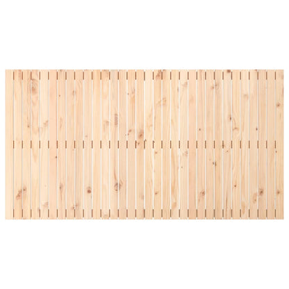 Testiera da Parete 204x3x110 cm in Legno Massello di Pino