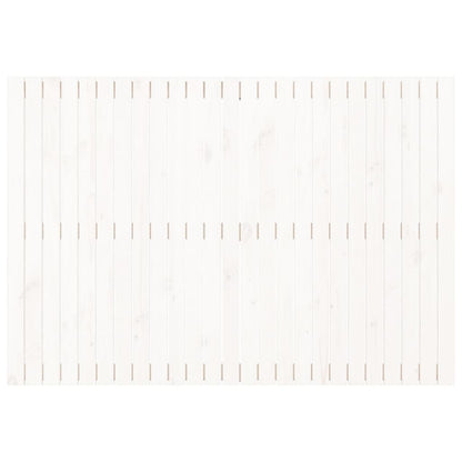 Testiera da Parete Bianca 159,5x3x110 cm Legno Massello di Pino
