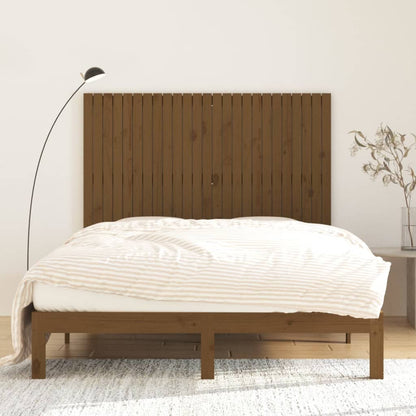 Testiera da Parete Ambra 159,5x3x110 cm Legno Massello di Pino