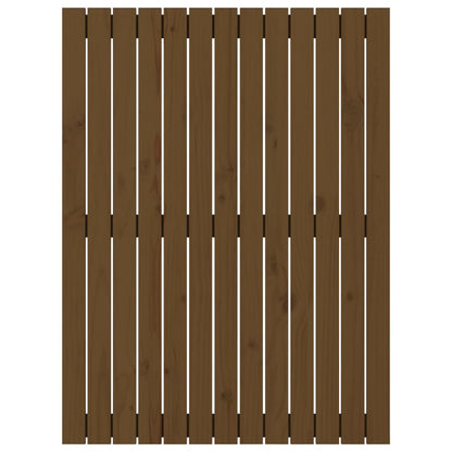 Testiera da Parete Ambra 82,5x3x110cm in Legno Massello di Pino