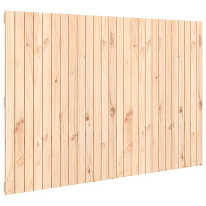 Testiera da Parete 166x3x110 cm in Legno Massello di Pino